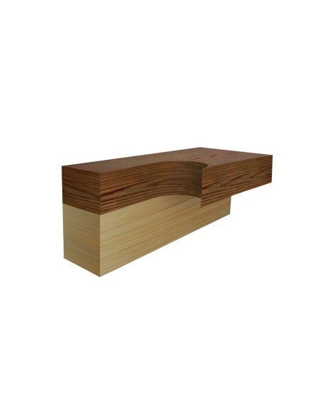 Flush trim bits with insert knives