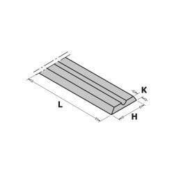 Coltelli reversibili in HWM per piallatrici portatili