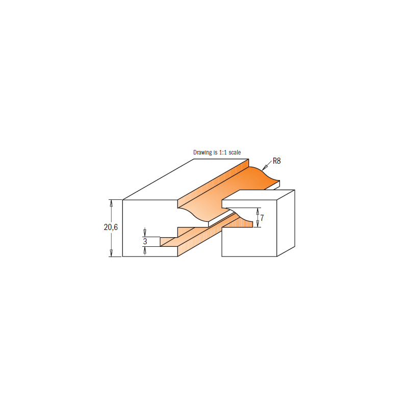 3 piece glass panel bit sets