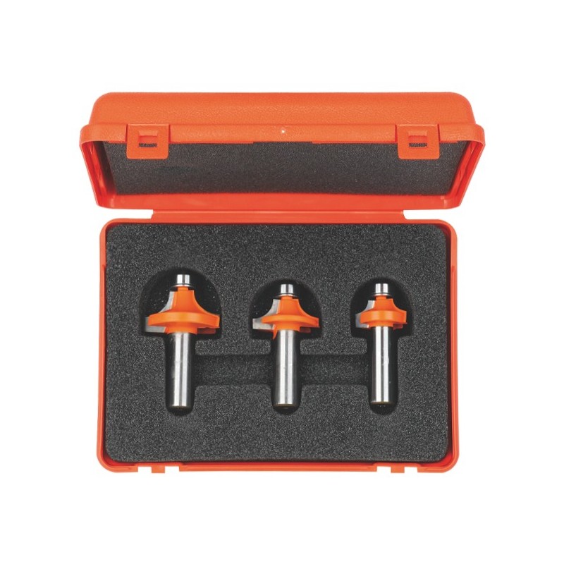 3-teilige Radiusfräsersets