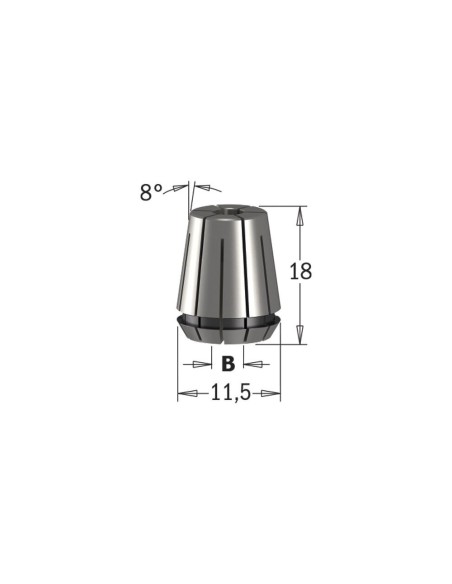 Pinces de serrage ER11