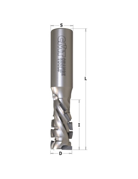 Fresas de corte axial en diamante (PCD) 45° - LONG LIFE