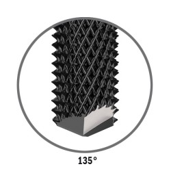 Solid Surface & Fiberglass Bit with DLCS Chrome Coating - LONG LIFE 2