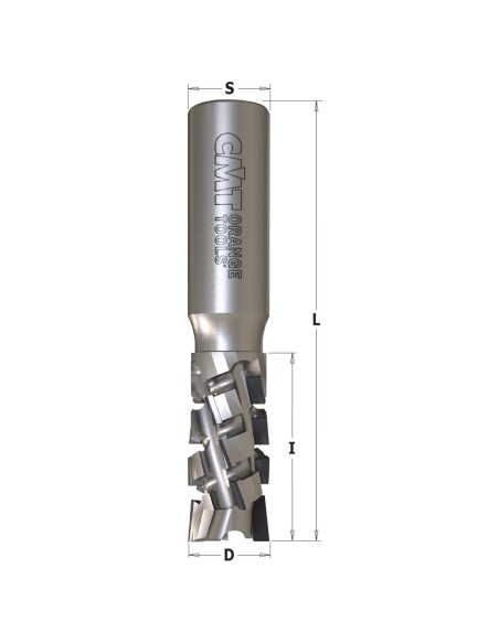 DP - Router Cutters with 20° Shear Angle - LONG LIFE