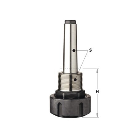 ER32-Spannzangenfutter mit konischem MK2/MK3-Schaft