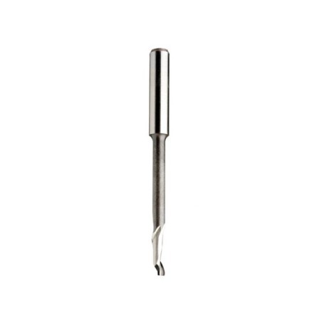 5%co HSS spiral bits for aluminium positive single flute for high cutting depth