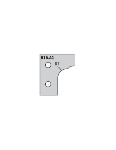 MDF door knives