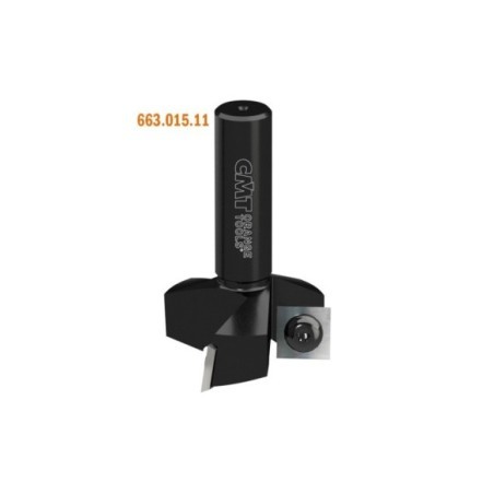 Spoilboard surfacing router cutters with insert knives