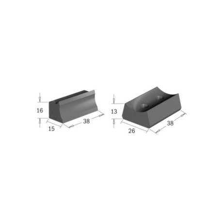 651-692-693-695 - Wedges for cutter heads