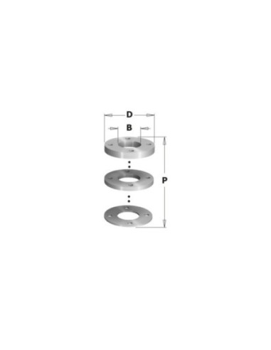 695.998 - Distanzringsets mit Stiftlöcher