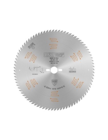 Lames circulaires industrielles silencieuses en chrome avec dents trapézoïdales