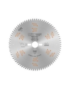 Lames circulaires industrielles silencieuses en chrome pour mélaminés et laminés