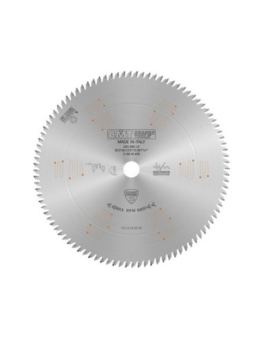 Lame cromate e silenziate per melaminici e laminati, serie industriale