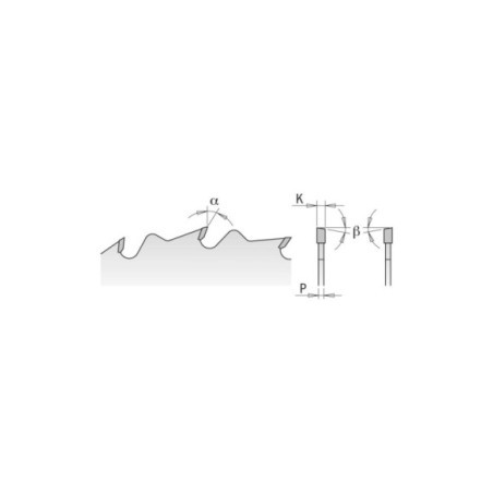 Lames circulaires industrielles multiples