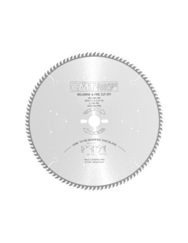 Lames circulaires industrielles pour mélaminés et laminés