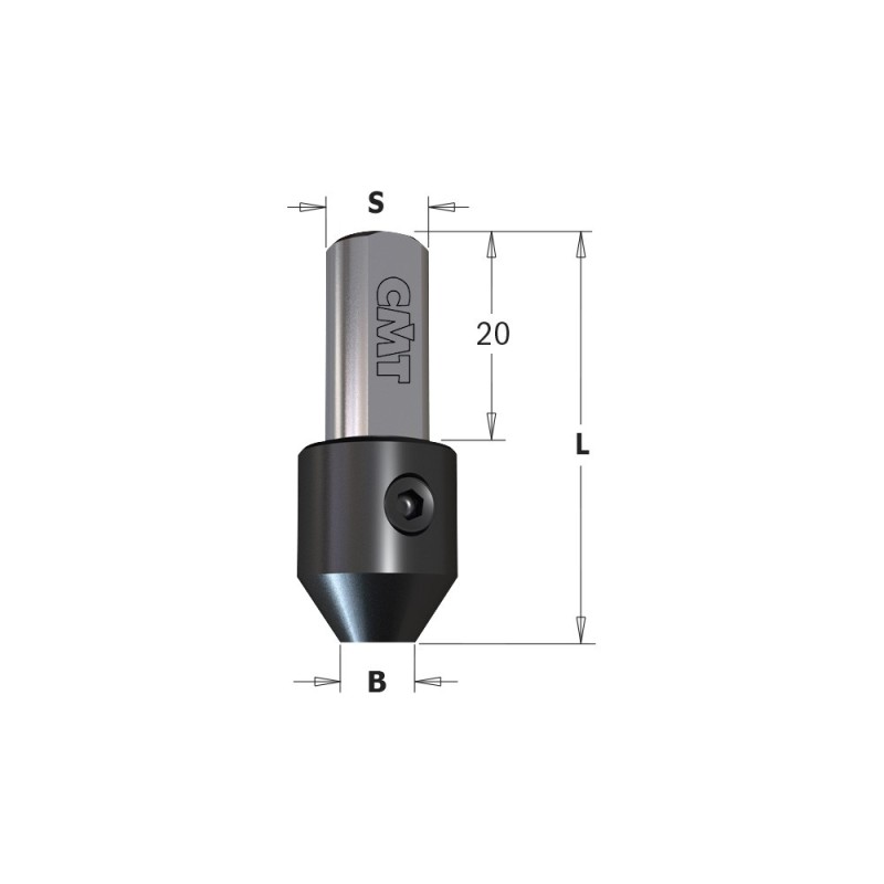 Adapter für Spiralbohrer