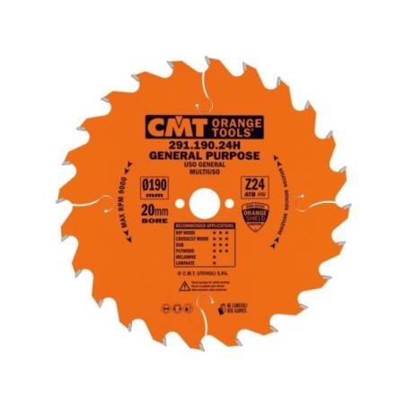 Crosscut circular saw blades