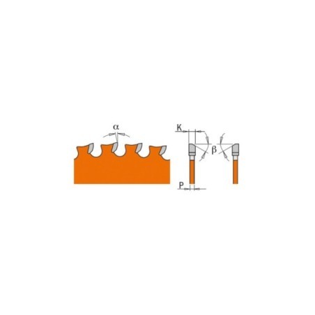 Lames circulaires industrielles pour matériaux ferreux et PVC