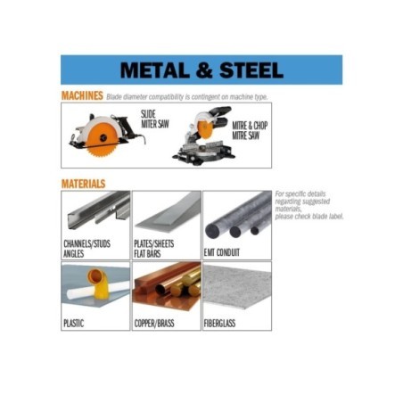 Industrial dry cutter circular saw blades