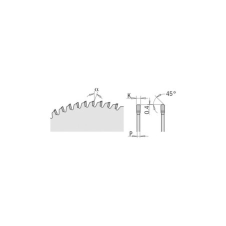 Industrial solid surface circular saw blades