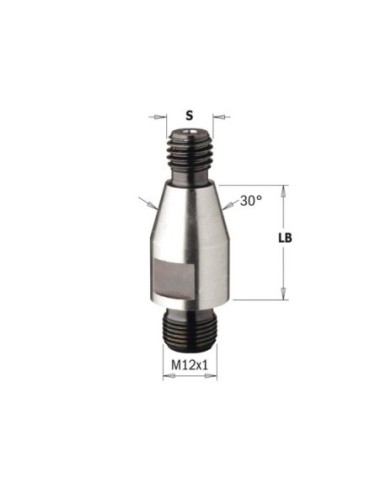 Adapter mit Gewindeschaft für Wechselbohrer