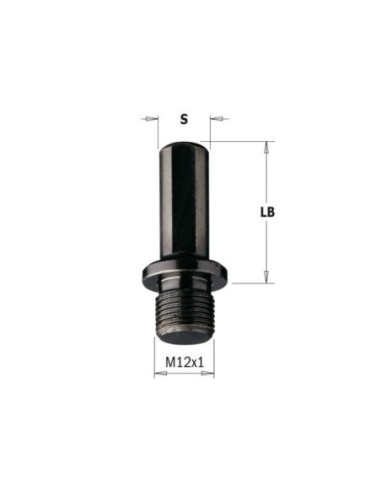 Adapter mit Zylinderschaft für Wechselbohrer