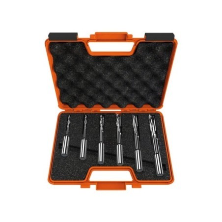 6 piece mortising bit sets