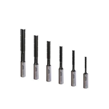 Estuches de 6 brocas de corte recto para escoplear
