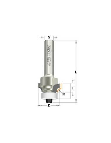 DP Corner Roundover Router Bits for composites and laminates