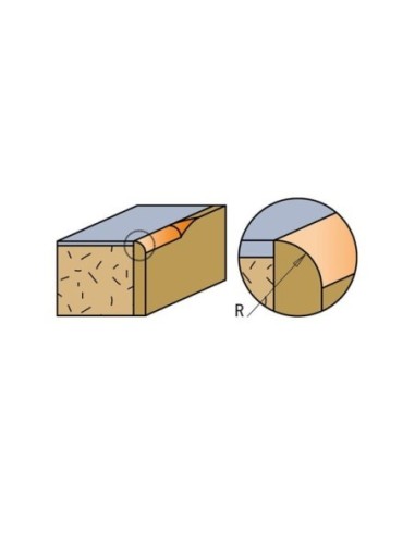 DP Abrundfräser für Verbundwerkstoffe und Laminate