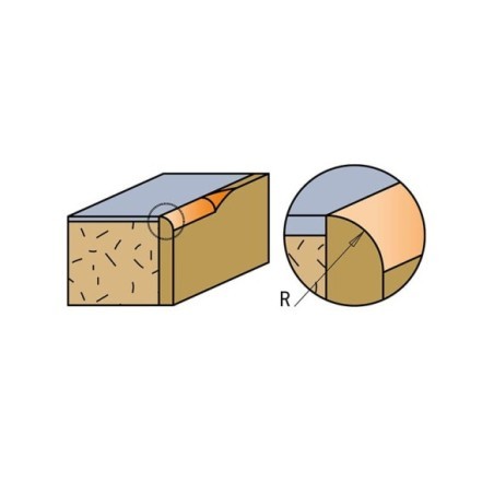 DP Abrundfräser für Verbundwerkstoffe und Laminate