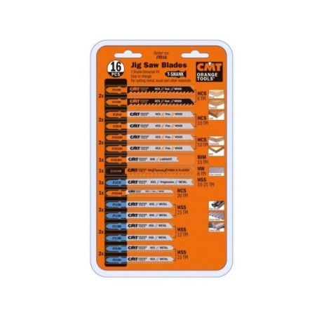 Set 16 Jig Saw Blade