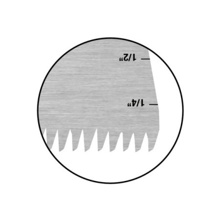45mm (1-3/4") Precision Cut, Japan toothing for Wood. Long Life