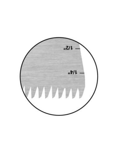 65mm Präzisionsschnitt, Japan-Zahn im Holz. Lange Lebensdauer