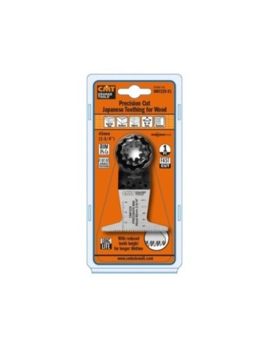 65mm (2-9/16") Blade for precision cut with japan style toothing