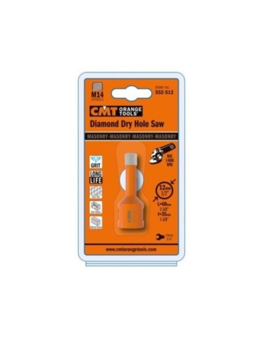 552-5 Diamond dry hole saws for grinder