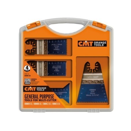 Set 4 pcs. accessoires pour outils multifonctions