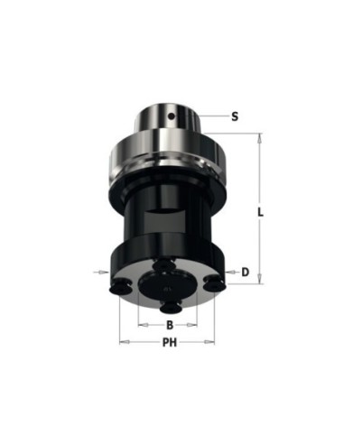 HSK Chuck for Grooving Blade