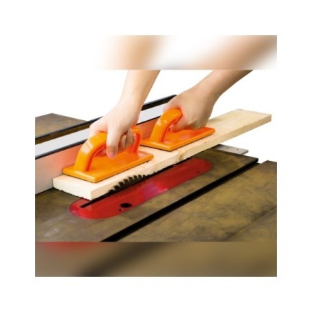 Plancha de prensa con mango