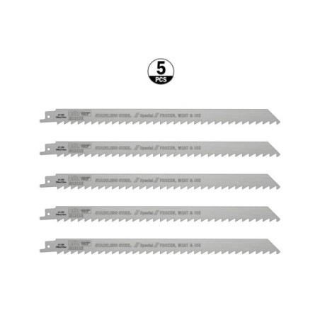 For fast cuts in special materials, meat, bone, frozen products and ice