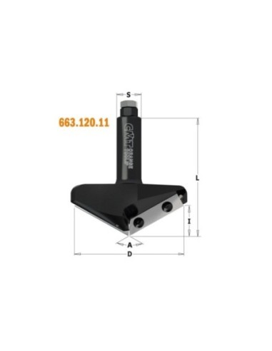 V-groove - folding - signmaking CNC router cutter