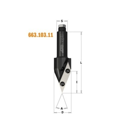 V-groove - folding - signmaking CNC router cutter