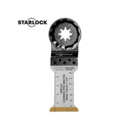32mm (1-1/4") Carbide + TiN Coating for Plunge & Flush-Cut for Metal