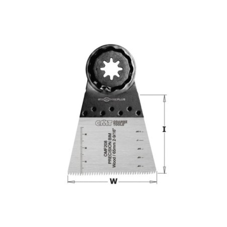 65mm Lama taglio di precisione a dentatura doppia Giapponese per legno. Lunga durata