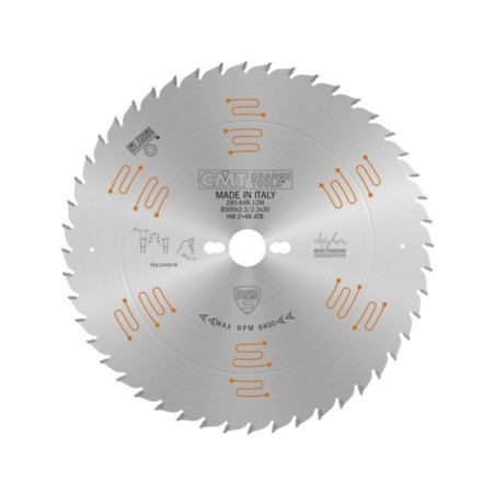 Industrial saw blades for ripping & crosscut