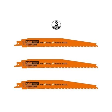 Para el corte de madera con clavos o metal