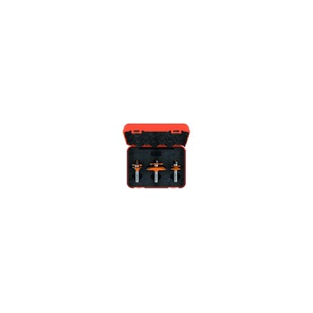 The raised panel sets with backcutter