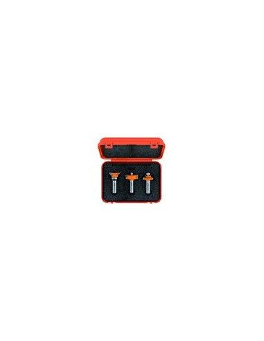 Set di 3 frese per ante e porte in vetro