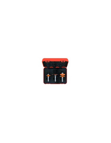 Estuches de 3 fresas para puertas
