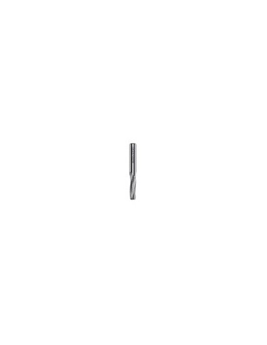Solid carbide upcut spiral bits with chipbreaker
